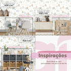 Papel De Parede Carrinho Infantil Decorado Aquarela Animais A