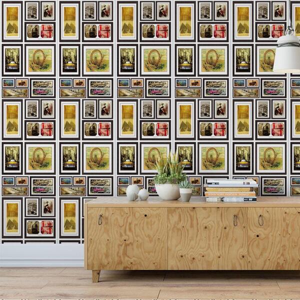 Papel De Parede Casual Decorativo Ppcas021