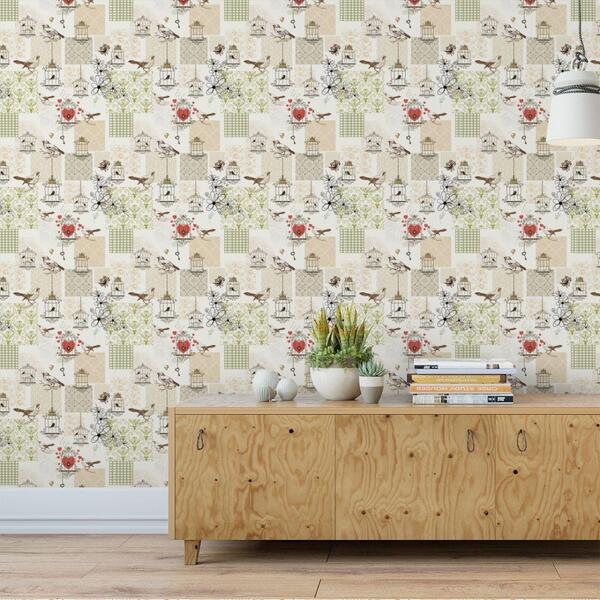 Papel De Parede Casual Decorativo Ppcas064