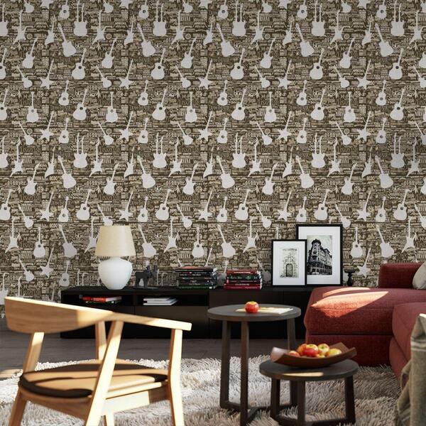 Papel De Parede Casual Decorativo Ppcas157
