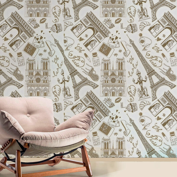 Papel De Parede - Casual - Modelo 15-60x300cm