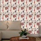 Papel De Parede Casual Rolo 0,51cm 3m Papel De Parede Rolo 0,