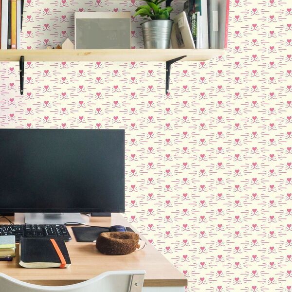 Papel De Parede Cats - 0 50 X 2 50 Metros