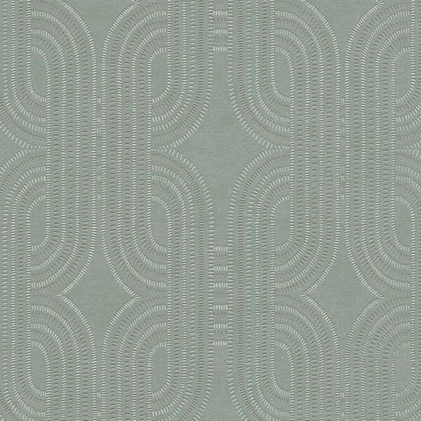 Papel de Parede Celulose Vintage Arabesco Verde 0,53x10m AS Creation