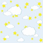 Papel De Parede Céu Estrelado - 0 50 X 3 00 Metros