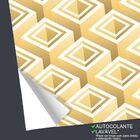 Papel De Parede Charlie Gold 3d - 0 50 X 3 00 Metros