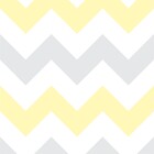 Papel De Parede Chevron Amarelo Com Cinza E Branco-60x300cm