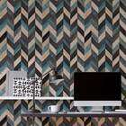 Papel De Parede Chevron Madeira Colorido-60x300cm