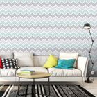 Papel De Parede Chevron Soft - 0 50 X 2 50 Metros