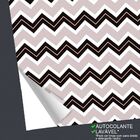 Papel De Parede Chevron Terroso - 0 50 X 2 50 Metros