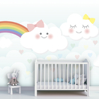 Papel De Parede Chuva De Amor Tamanho:3,00x0,60