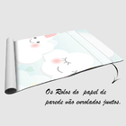 Papel De Parede Chuva De Amor Tamanho:3,00x0,60