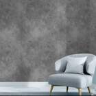 Papel De Parede Cimento Queimado Cinza 02-60x300cm