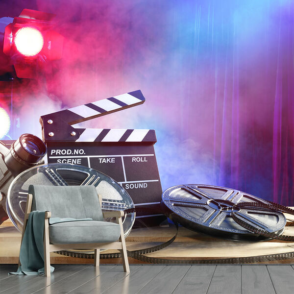 Papel De Parede Cinema Filme Rolo Sala Painel - 170pcp