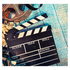 Papel De Parede Cinema Madeira Pipoca Sala Painel - 178pcp