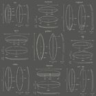 Papel De Parede Cinza Escuro Estampa de Prancha Surf 4m²