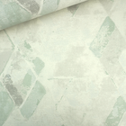 Papel De Parede Cinza Geométrico Marrom Cimento Queimado Sala