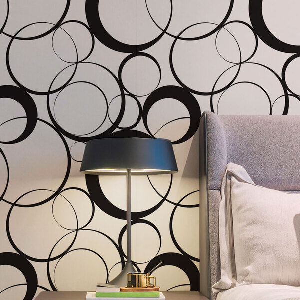 Papel De Parede - Círculos Mod 007 - 60x300cm