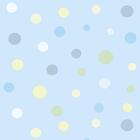 Papel De Parede Círculos Poá Pppoa009