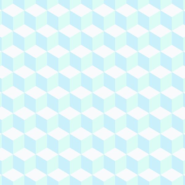 Papel De Parede Coleção Brincar Cubos Geométricos 3644 - Rolo