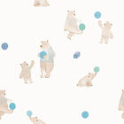 Papel De Parede Coleção Brincar Ursos 3624 - Rolo: 10m X 0,52m
