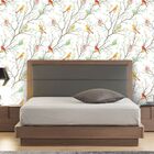 Papel De Parede Colored Birds - 0 50 X 2 50 Metros