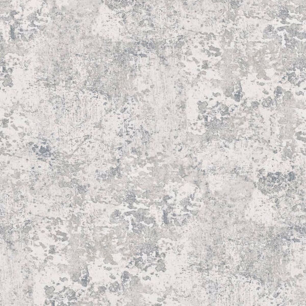 Papel De Parede Colorkey - Col1012 Textura Cinza - Rolo Fecha