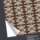 Papel De Parede Corujas Maori - 0 50 X 3 00 Metros