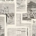 Papel De Parede Cosmopolitan Notícia Secular Neutra - Rolo: 1