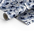 Papel De Parede Cozinha Azulejo Português Lavável 12m