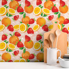 Papel De Parede - Cozinha Mod 026 Frutas - 60x300cm
