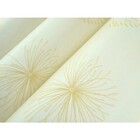 Papel De Parede - Creme Com Detalhes Em Bege - Rolo Com 10m X