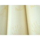 Papel De Parede - Creme Com Detalhes Em Bege - Rolo Com 10m X