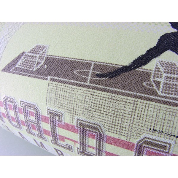 Papel De Parede Creme World Cup -  Rolo 10m X 53cm - Lms-ppd-