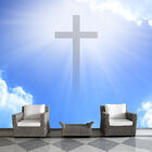 Papel De Parede Cruz Céu Religião Igreja Fé Sala Painel - 397