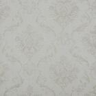 Papel De Parede Damask Off White Com Creme