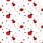 Papel de Parede de Menina Joaninhas 2,70x0,57m