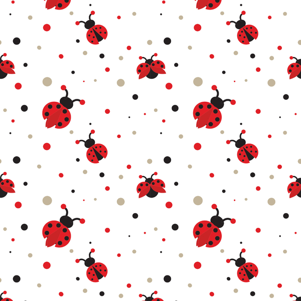 Papel de Parede de Menina Joaninhas 2,70x0,57m