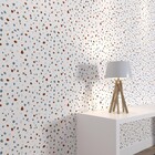 Papel de Parede de Poliéster e PVC Geométrico Colorido 2,9x1m Muse