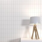 Papel de Parede de Poliéster e PVC Geométrico Rosa 1,7x1m Muse