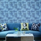 Papel De Parede Decore Campos Do Jordão - Textura Xadrez Azul