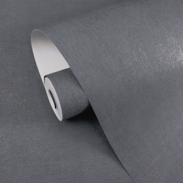 Papel De Parede Decore Gramado - Textura Cinza Escuro