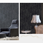 Papel De Parede Decore Gramado - Textura Preto Noir