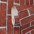 Papel De Parede Decore Gramado - Tijolinho A Vista Laranja