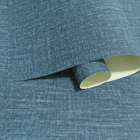 Papel De Parede Decore Holambra - Textura Linho Azul