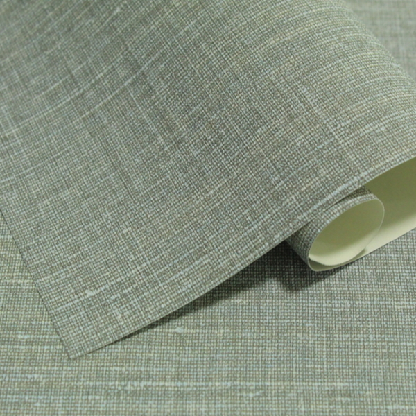 Papel De Parede Decore Holambra - Textura Linho Cinza