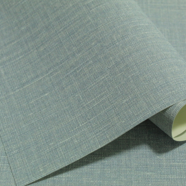 Papel De Parede Decore Holambra - Textura Linho Cinza Azulado