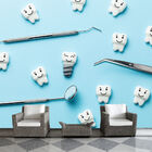 Papel De Parede Dentista Clínica Consultório Sala Adesivo - 4