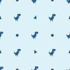 Papel De Parede Dino - 0 50 X 2 50 Metros