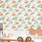 Papel De Parede Dinossauro Infantil Colorido Vivo Safari Quar